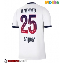 Moške Nogometnih dresov Paris Saint-Germain Nuno Mendes #25 Gostujoči 2026-27 Kratki rokavi